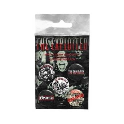 Sada Placek The Exploited Button Badge set 1