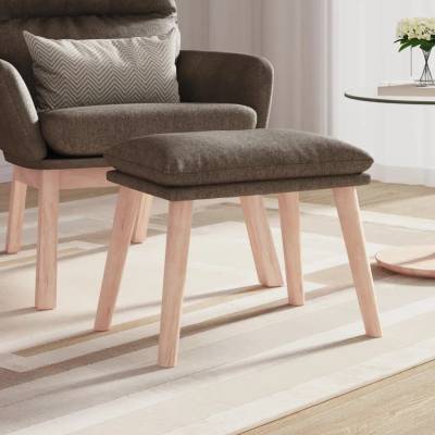 vidaXL Табуретка, таупе, 45x29, 5x35 см, текстил (341433)