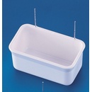 Nobby miska bílá ptačí obdelník 9 x 5 x 4,4 cm