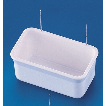 Nobby miska bílá ptačí obdelník 9 x 5 x 4,4 cm