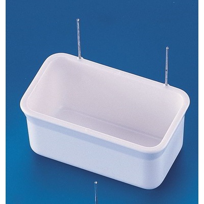 Nobby miska bílá ptačí obdelník 9 x 5 x 4,4 cm