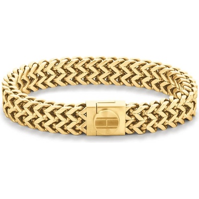 Tommy Hilfiger Masivní pozlacený náramek z oceli TJ2790246