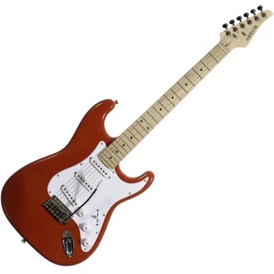 Arrow Guitars Електрическа китара Arrow ST 111 Diamond Red Maple/White