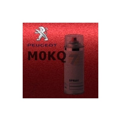PEUGEOT M0KQ ROUGE LUCIFER metalická barva Sprej 400ml