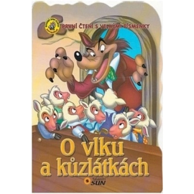 O vlku a kůzlátkách - První čtení s velkými písmenky