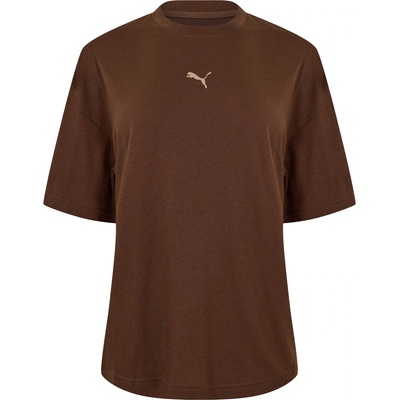 PUMA Дамска тениска Puma Train Oversized Tee T-Shirt Womens - Espresso Bro