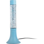 Leitmotiv Синя настолна лампа със стъклен абажур (височина 37, 5 cm) Astro Glittler - Leitmotiv (LM2244BL)