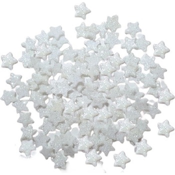 Hviezdičky biele 30 g X1623 B