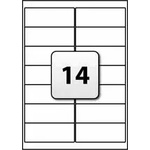GENTLE УНИВЕРСАЛНИ ЕТИКЕТИ - 105, 0 mm x 42, 3 mm - 14 броя на лист - 100 листа - PN BR3653 - OUTLET - GENTLE (700 LABBR3653)