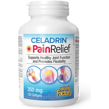 Natural Factors Целадрин® Pain Relief 120 софтгел капсули | Natural Factors (2682 NF)