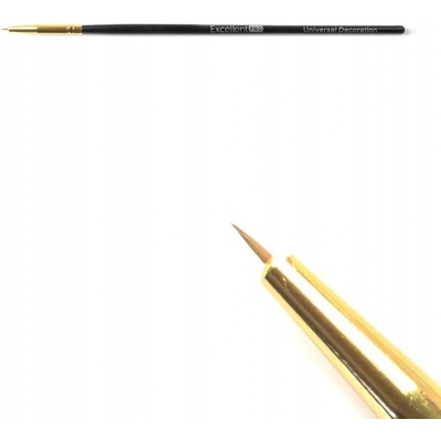 Excellent PRO Štetec na zdobenie 3 mm čierny