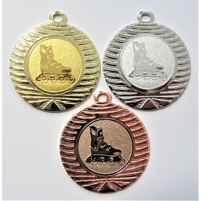 VIZINGR Kolečkové brusle medaile DI4001-149 DI4001-149 bronz