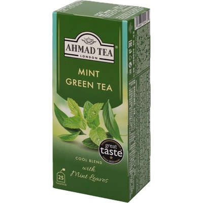 Ahmad Tea Green Tea with Mint 25 sáčků