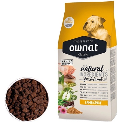 Ownat Classic Lamb & Rice 12 kg