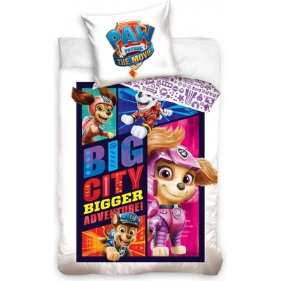 Carbotex Obojstranné obliečky PAW PATROL Movie PAWM211022 140x200 70x90