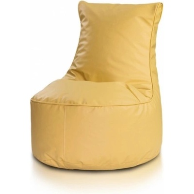 Ecopuf MINI SEAT S ekokoža E3 Maslová