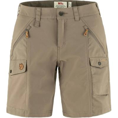 Fjällräven Дамски къси панталони Fjällräven Women's Nikka Shorts Curved Shorts - Suede Brown - размер 44 (EU) (112-0762-0716)