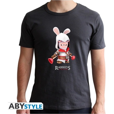 Raving Rabbids pánské tričko Spoof Creed