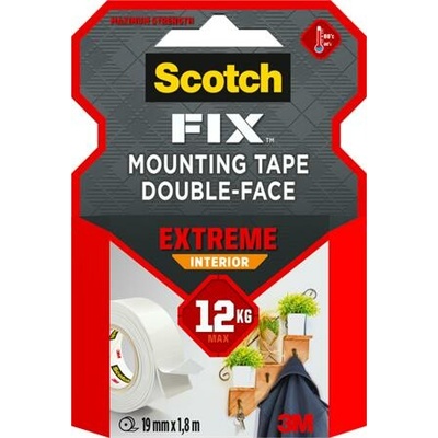 3M Scotch Extreme Interior Lepiaca páska obojstranná extra silná 19 mm x 1,8 m