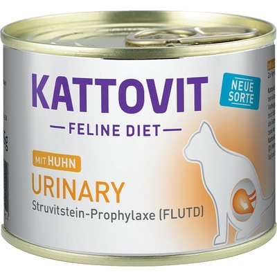 Kattovit Feline Diet Urinary kuřecí 12 x 185 g