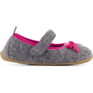 Living Kitzbühel Детски пантофи Living Kitzbühel Kids' Molly Bow Ballerina Shoes House slippers - Grau - размер 24 (EU) (702-5005-0112)