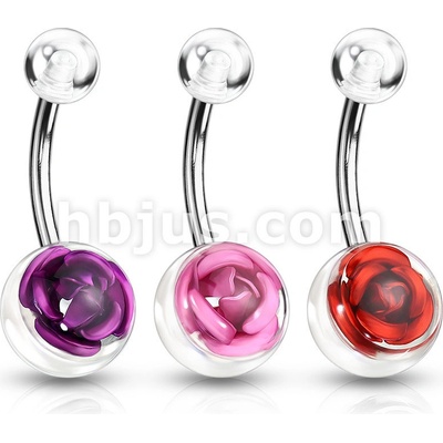 Steel Edge piercing do pupíku sada 025