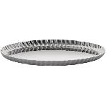 Alessi Pleats Поднос за сервиране кръгла 23 см, стоманена (JK02/23)