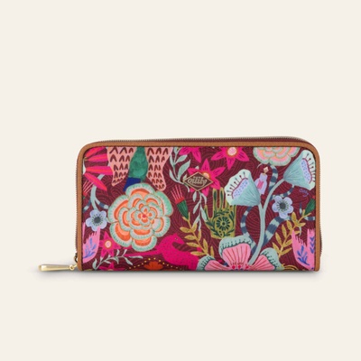 Oilily Schokland Treasures Zoey Wallet dámská peněženka Cabernet