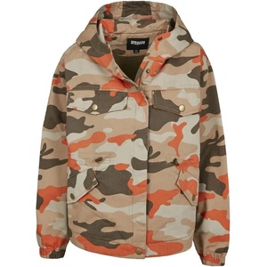 Urban classics Анорак Urban classics Oversized parka - Brown (Camouflage)