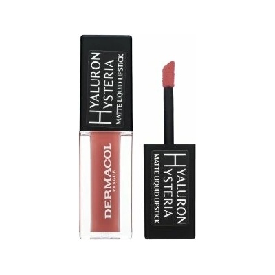 Dermacol Hyaluron Hysteria Matte Liquid Lipstick tekutý rúž so zmatňujúcim účinkom No,02 4,5 ml