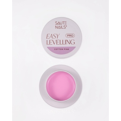 Saute Nails stavební gel Easy Levelling Pro Cotton pink bez Tpo růžový 30g