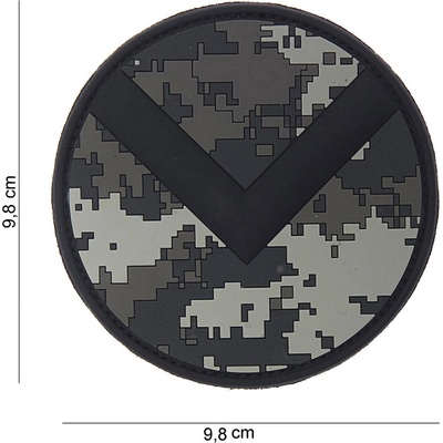 Gumová nášivka 101 Inc Spartaan Shield - AT-digital