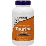 NOW NOW Taurine Double Strength (Таурин двойна сила) 1000 mg, 250 растителни капсули
