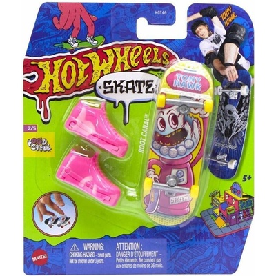Mattel HW SKATE Fingerboard a boty ROOT CANAL HVJ81