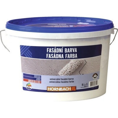 Hornbach Fasádna farba biela 5 l