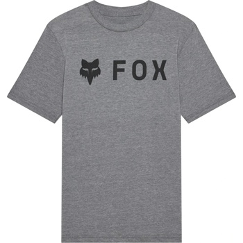 FOX Racing Детска тениска FOX Racing Kid's Absolute S/S Tee T-shirt - Heather Dark Grey - размер M (704-5936-0112)