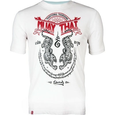 8weapons Muay Thai SAK YANT TIGERS biele