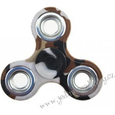 Fidget Spinner maskáčový hnědý