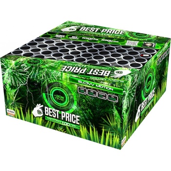 Pyrotechnika Kompaktní ohňostroj Best price Slow motion 100 ran 25 mm