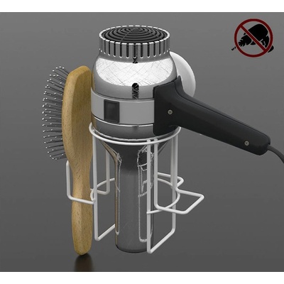 Tekno-Tel Поставка за сешоар tekno tel dm-262w бяла (9999150056)