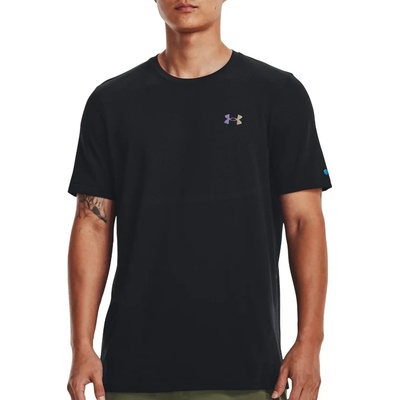 Under Armour Тениска Under Armour UA Rush Seamless Legacy SS-BLK 1376781-001 Размер XXL