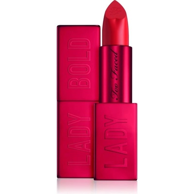 Too Faced Lady Bold Cream Lipstick krémový rúž pre dlhotrvajúci efekt Lady Bold 3,3 g