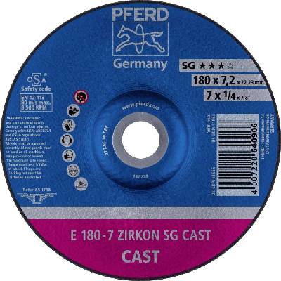 Pferd Brusný kotouč lomený 180 x 22.23 mm 62217738 10 ks