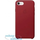 Púzdro APPLE iPhone 7 Leather Case červené