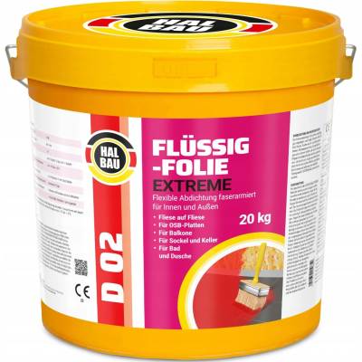 Fólie v tekutém stavu 20 kg Hustá hydroizolace na balkon
