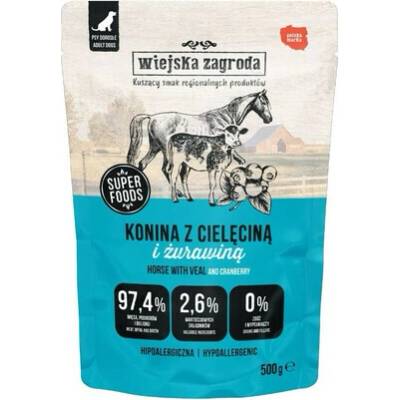 Wiejska Zagroda Horse meat with veal 500 g