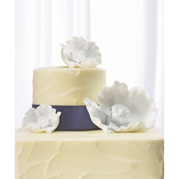 Weddingstar Svatební figurka na dort Květy - stylové figurky na svatební dort