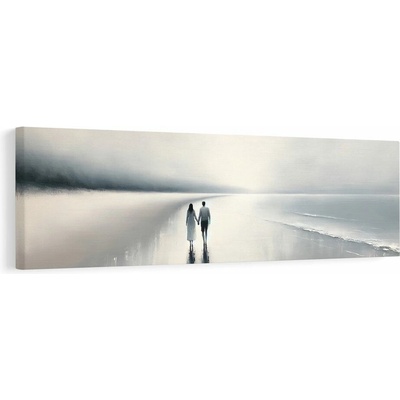 Obraz společně k obzoru - 120x40