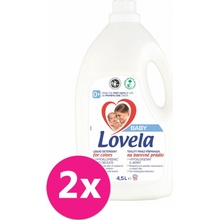 Lovela Baby gel na barevné prádlo 2 x 4,5 l 100 PD