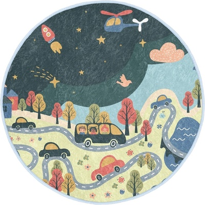 Mila Home Детски килим ø 80 cm Comfort - Mila Home (HKG-HaliRound-Comfort-10596-80x80)